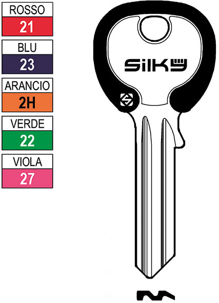 CH.SILCA N CORBIN SILKY CB6DZ (Pezzi per confezione: 100) (Cod.art. 880076)