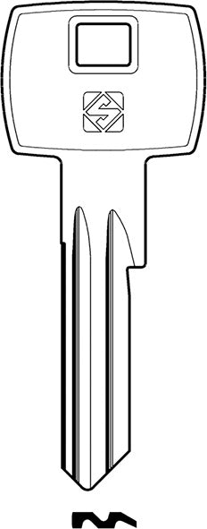CH.SILCA N CORBIN CB86 (Pezzi per confezione: 10) (Cod.art. 880320)