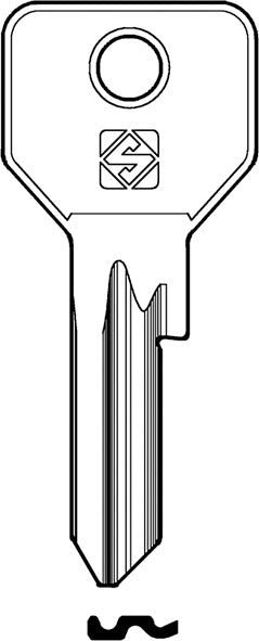 CH.SILCA N CISA CS120R (Pezzi per confezione: 10) (Cod.art. 880386)
