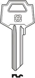 CH.SILCA N FAC FAC34-10 ACCIAIO (Pezzi per confezione: 20) (Cod.art. 880429)