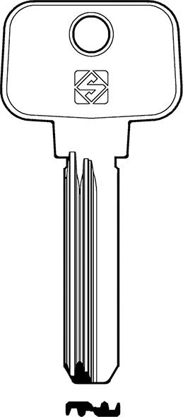 CH.SILCA P MULTLOCK MTK15R (Pezzi per confezione: 5) (Cod.art. 881522)