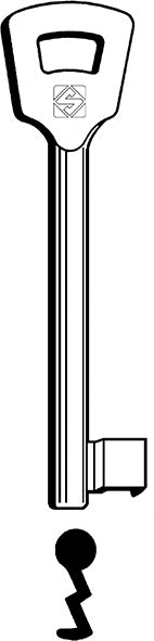 CH.SILCA TAGLIAFUOCO N 8  6NFH8L-20 (Pezzi per confezione: 5) (Cod.art. 883044)
