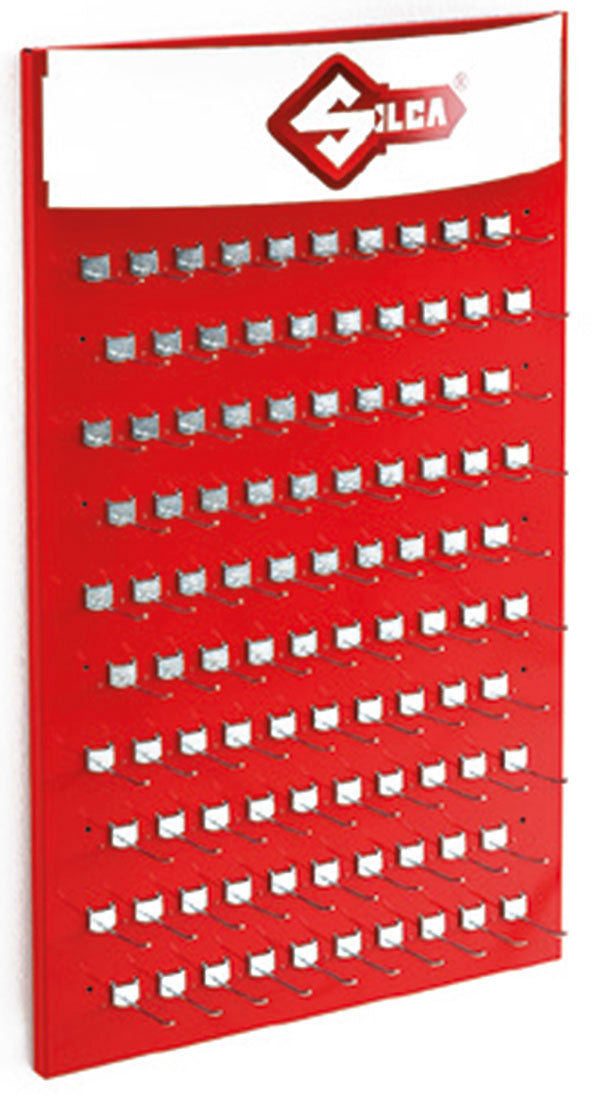 ESPOSITORE SILCA PARETE 100 GANCI (Cod.art. 883206)