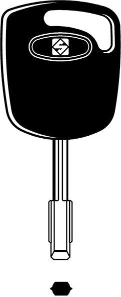 CH.SILCA AUTO SENZA CHIP FO21TE (Cod.art. 883628)