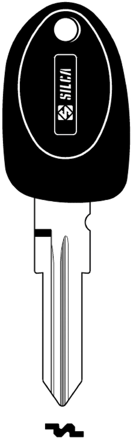 CHIAVI AUTO TRANSPONDER GT15RAT5