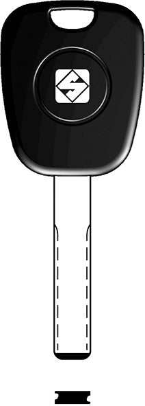 CH.SILCA AUTO SENZA CHIP HU83TE (Cod.art. 883660)