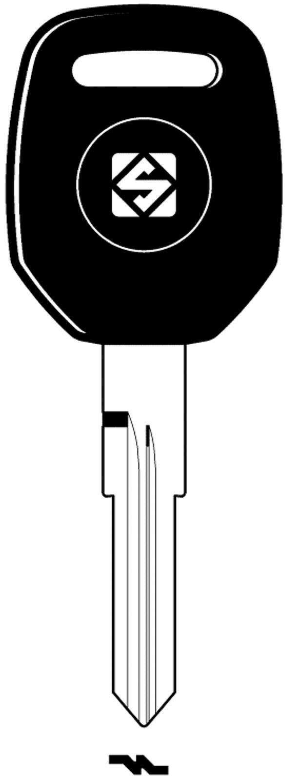 CH.SILCA AUTO SENZA CHIP NE77RTE  - (Cod.art. 883694)