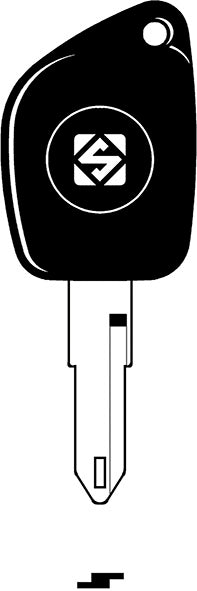 CH.SILCA AUTO SENZA CHIP NE72ATE (Cod.art. 883696)