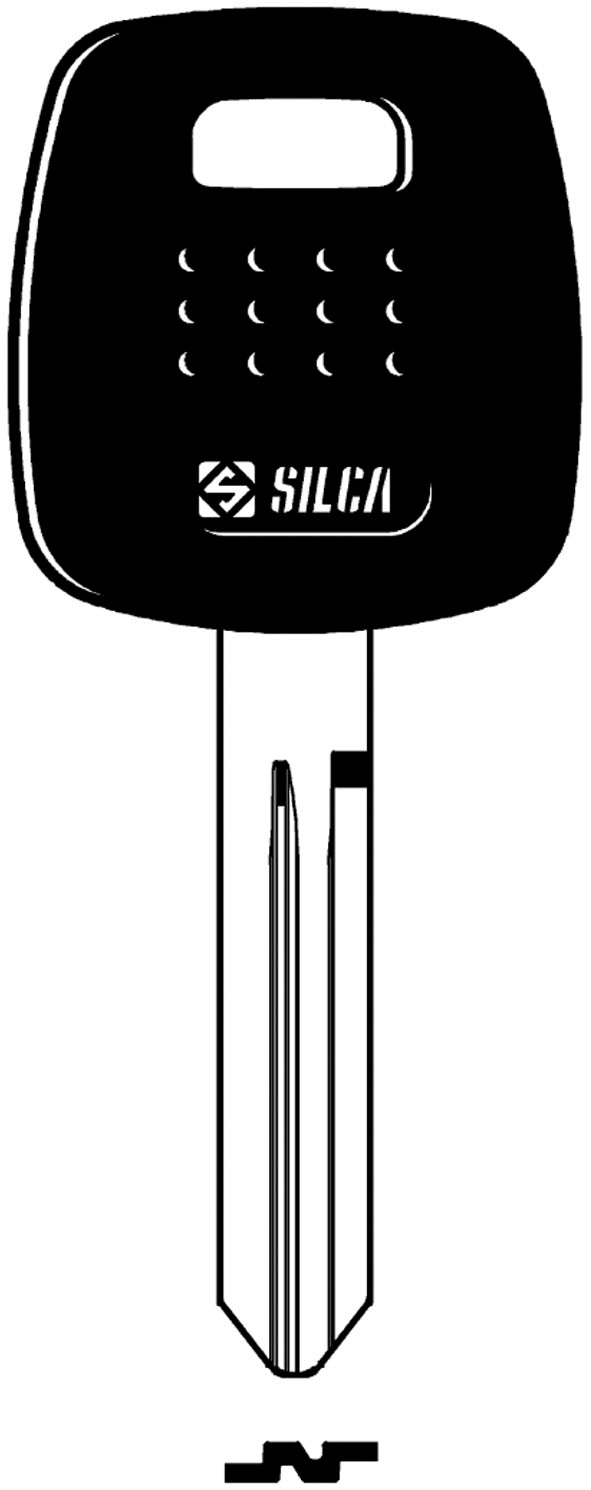 CH.SILCA AUTO SENZA CHIP NSN19TE (Cod.art. 883699)