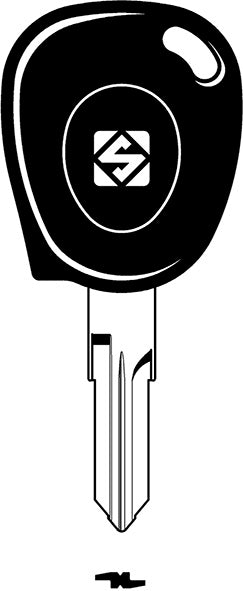 CH.SILCA AUTO SENZA CHIP VAC102TE (Cod.art. 883756)