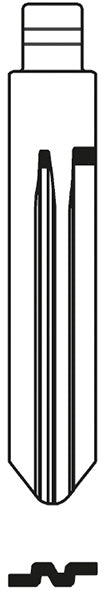CH.SILCA AUTO INSERTO NSN19CH (Cod.art. 883894)