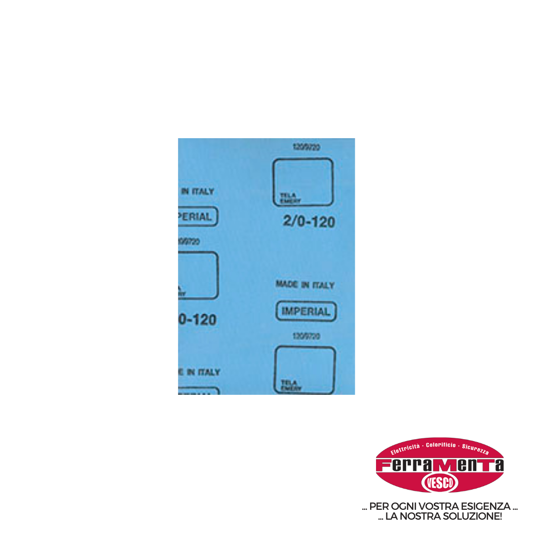 TELA ABR.IMP 185X280 GR.2/0-120 (Pezzi per confezione: 50) (Cod.art. 891900)