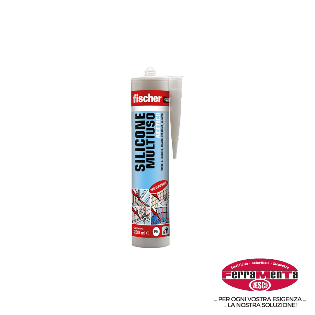 SILICONE FISCHER MULTIUSO NERO   77 (Cod.art. 903749)