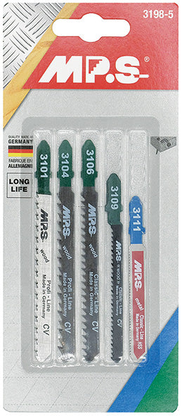 LAME SEGHETTO MPS SERIE MIX 5PZ 3198