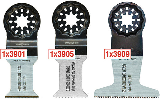 LAME MULTIF. WOOD STARLOCK 3900-SET3 SERIE 3PZ