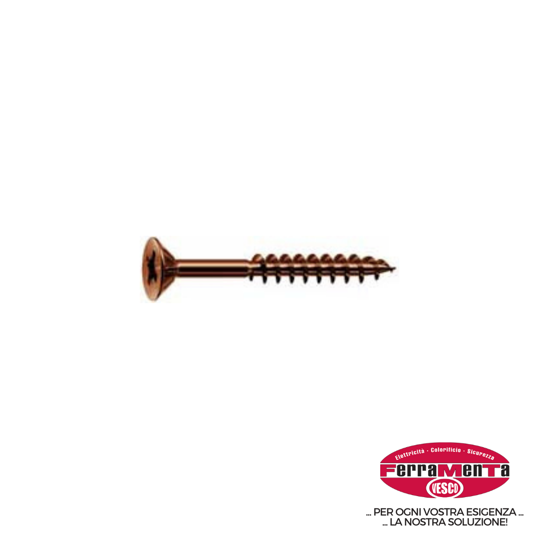 VITI PANELVIT PF TSP BRONZ. 5  X 50 (Pezzi per confezione: 200) (Cod.art. 935370)