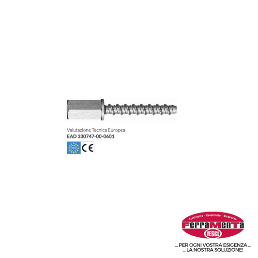 VITI CALCEST.TECFI HXE07 M6/M8 DADO (Pezzi per confezione: 50) (Cod.art. 937842)