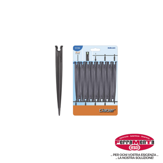 PICCHETTI CLABER XTUBO 1/4 BLI.15PZ (Cod.art. CL91190)