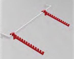 BARRA PORTA ABITI C/2 STAFFE U-POWER ART.ES00090