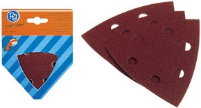 CARTA ABRASIVA VELCRO POGGI FOGLI 6 FORI PZ.5